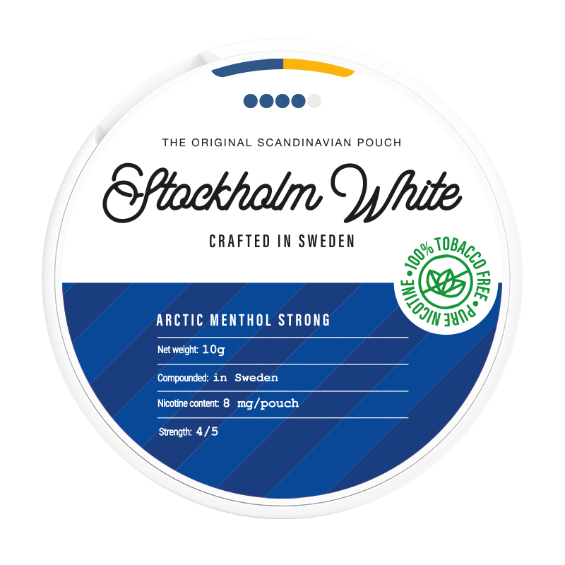 Stockholm White Arctic Menthol Strong